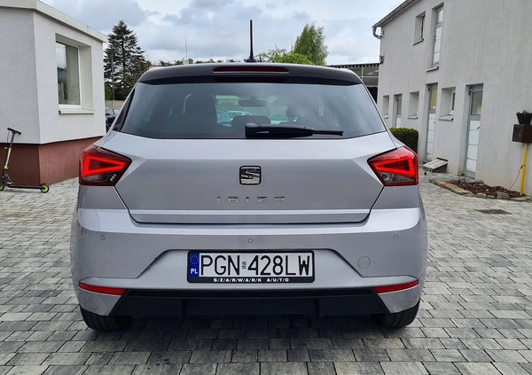 Seat Ibiza cena 53999 przebieg: 51000, rok produkcji 2019 z Lipiany małe 562